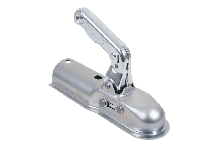 CHOOYO JD.00.53.006 Gancio di traino a sfera per rimorchio da 800 kg con timone tubolare da 60 mm