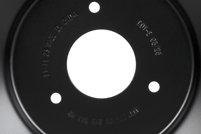 Cerchio in acciaio UNITRAILER nero 5ATx8"H2 3x90 ET:-11.23