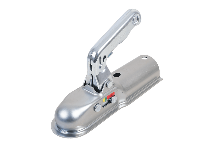 CHOOYO JD.00.53.006 Gancio di traino a sfera per rimorchio da 800 kg con timone tubolare da 60 mm
