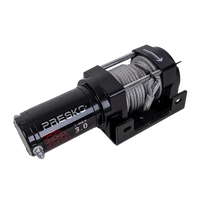 Verricello elettrico per rimorchio PRESKO T-REX 3.0 12V 1360kg con cavo in acciaio da 11m