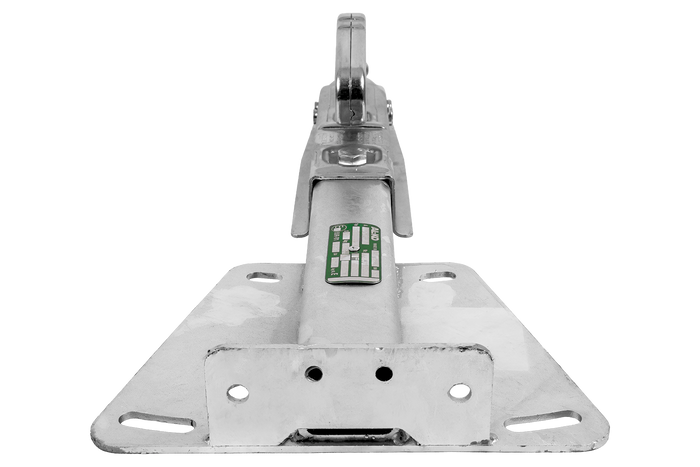 Gancio di traino AL-KO AK7 75VR per rimorchio da 750 kg con timone a V.