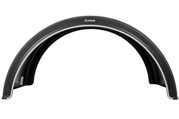 Parafango doppio per rimorchio 19,5-22,5" DOMAR DK1670 passaruota 1280/650mm