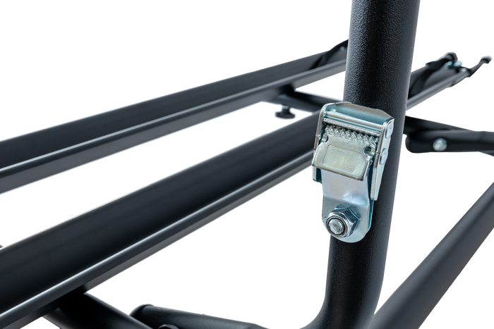 Portabici per ruota di scorta Peruzzo Brennero 4x4 - Portabici per 2 bici con binari (nero)