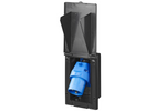 Presa a muro CEE ProPlus 373505BK, esterna, 160×100 mm, nera