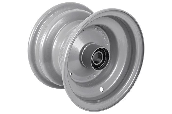 Cerchio in acciaio UNITRAILER 5.5Ix8"H2 3x128 con cuscinetti 6205-2RS