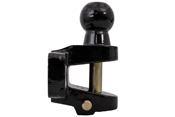 Gancio di traino AHAKA, sfera di traino e gancio di trasporto 50mm 3000kg