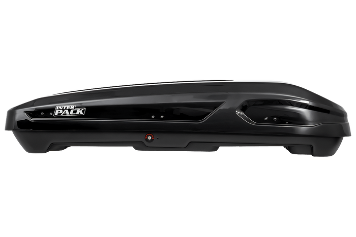 Box da tetto Inter Pack Monsun M, nero metallizzato