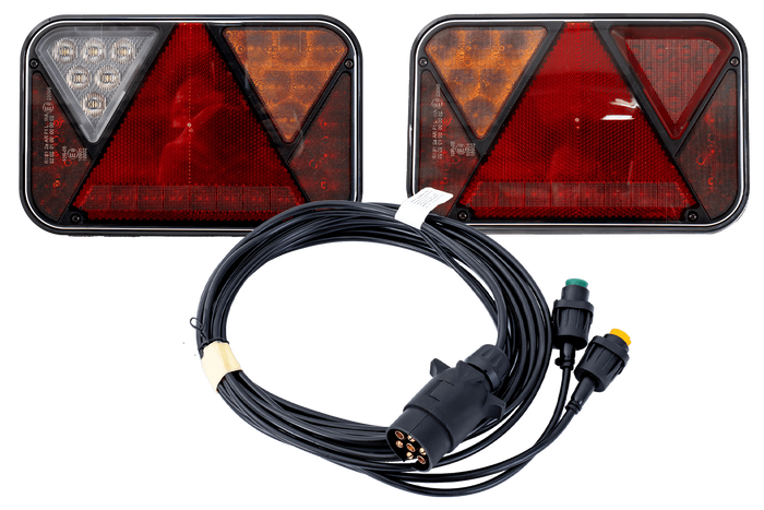 Luci posteriori a LED FRISTOM + cablaggio MANTES 4m 7PIN