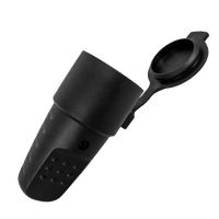 Presa femmina MANTES 3P, in gomma, con sportellino, 16A, 250V