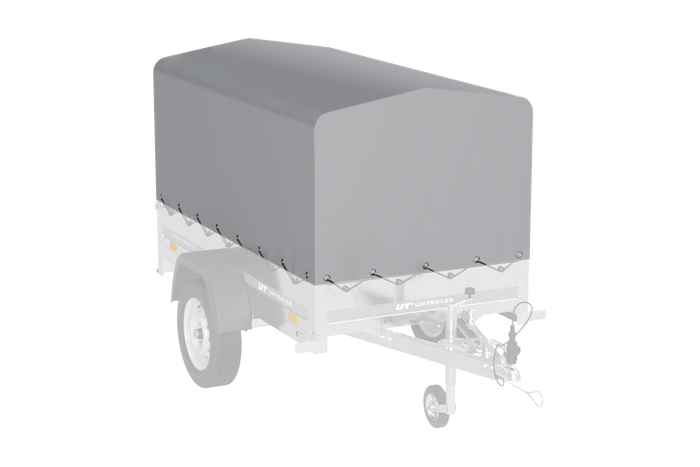 Copertura telaio h-800 UNITTRAILER telone per rimorchio 200x106 cm GARDEN 200 KIPP