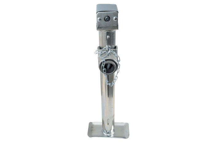 Supporto estendibile con adattatore UNITRAILER TJ5002+TJ5002A per rimorchio pianale da 1300 kg 560-940 mm