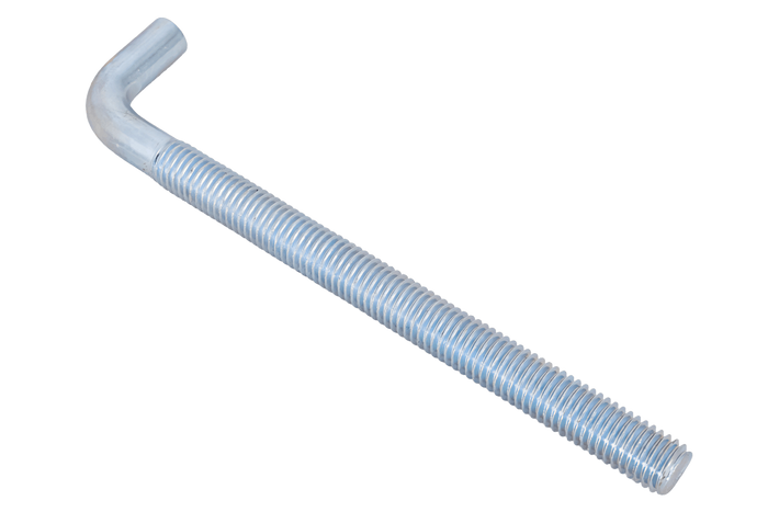 Gancio da cantiere DROMET HP M10x140 con estremità angolata (dritto)