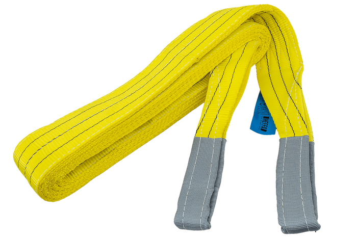 Cinghia di sollevamento HEFFA 6 m/90 mm/3 t con anelli
