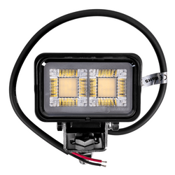 Faro da lavoro a LED con riflettore TT TECHNOLOGY NERO TT.13440 40xLED 2630lm rettangolare