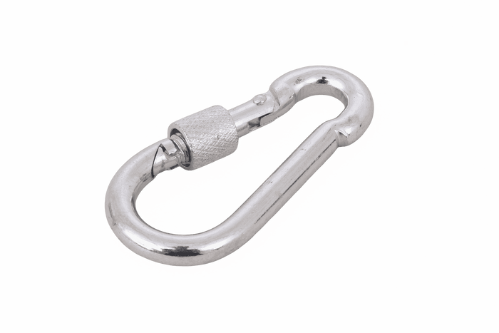 Moschettone con sicurezza per corde DROMET KSZ.5.50 moschettone per pompiere 5x50mm