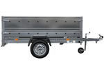 Rimorchio monoasse 230x125 UNITRAILER GARDEN 230 KIPP con sponde BIS
