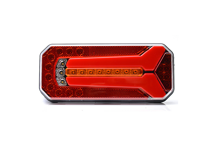 Fanale posteriore WAŚ W150 1111L/P LED 6 funzioni universale