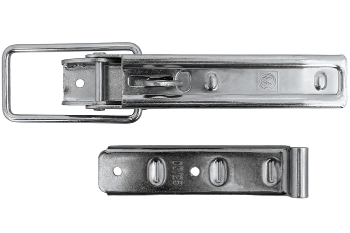 Gancio laterale con chiusura WINTERHOFF BV 10-1 + BVG 10-A chiusura laterale completa del rimorchio