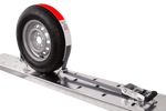 Set di quattro cinghie di trasporto per rimorchi HEFFA CARLINE 130, cinghie di fissaggio ruote 5 m/50 mm/5 t VDI 2700