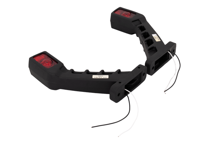 Set di due luci di posizione a LED TT TECHNOLOGY TT.12191, sinistra + destra, su braccio in gomma