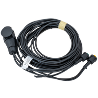 Impianto elettrico MANTES, cablaggio per carro attrezzi, 5 m, spina a 13 poli, 2 baionette a 5 poli