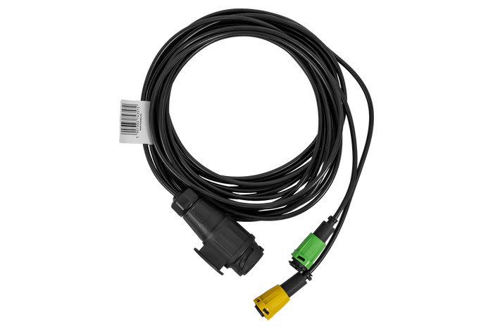 MANTES installazione elettrica, cablaggio per rimorchio barca, 5,5 m, spina a 13 pin, 2 baionette a 5 pin
