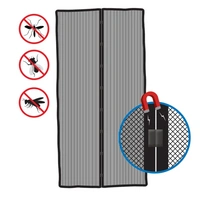Zanzariera magnetica per porte ProPlus con rete protettiva (2x) 210x50cm