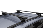 Barre portatutto Inter Pack Virgo IR 110 (G2) con binari integrati (nero)