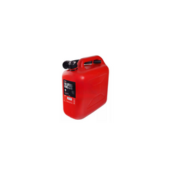 Contenitore in plastica HERMON da 10 litri con imbuto, rosso