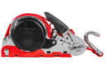 Nastro trasportatore automatico retrattile FACTY 5 m/25 mm/0,35 t rosso