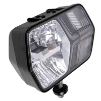 Faro anteriore a LED ASPÖCK LuxLED II con 7 funzioni, connettore DEUTSCH DT06-6S a 6 pin, lato sinistro.