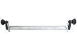 Assale AL-KO PLUS non frenato per rimorchio/carro attrezzi 1300kg 1500mm 1950mm 5x112