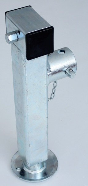 Supporto estensibile con manovella e adattatore WINTERHOFF SF60-19-280 per rimorchio a pianale da 1300 kg 415-655 mm