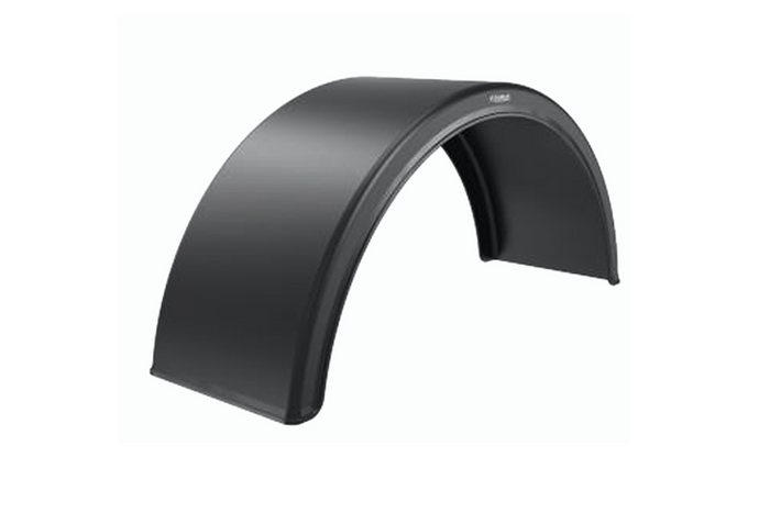 Parafango doppio per rimorchio 15-17,5" DOMAR DK1520 passaruota 860/450mm
