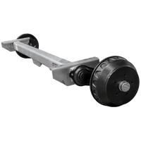 Assale frenato KNOTT VGB18MV per rimorchio/carrello portattrezzi 1800kg 1400mm 1900mm 5x112
