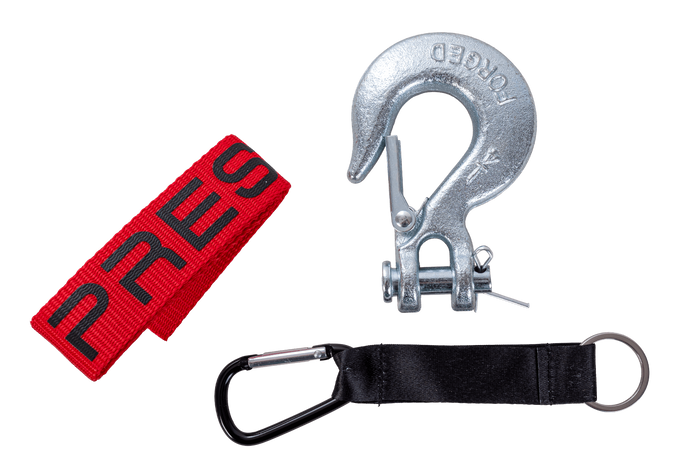 Verricello elettrico per rimorchio PRESKO T-REX 3.0 12V 1360kg con cavo in acciaio da 11m