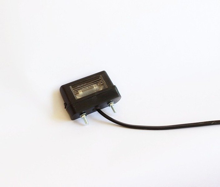 Luce targa piccolo carello rimorchio Aspöck Regpoint 12V DC/0,8m