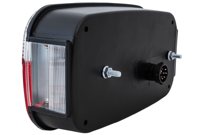 ASPÖCK Fanale posteriore Multipoint III, 8 funzioni, sinistro