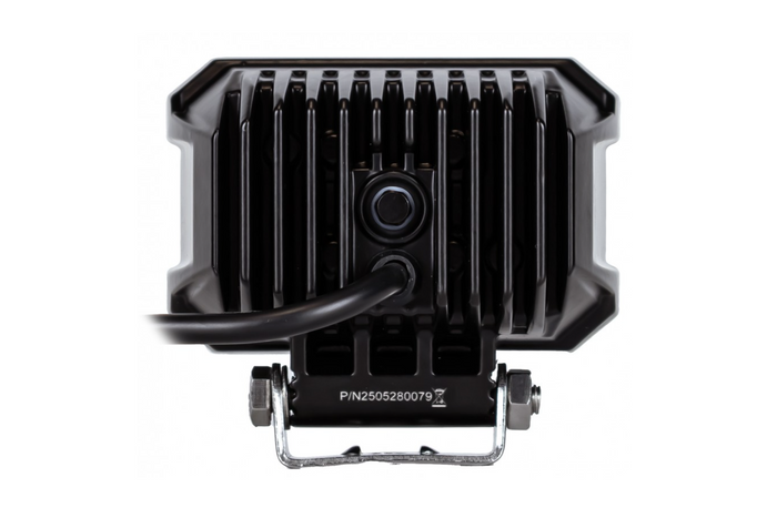 Faro da lavoro a LED con riflettore per camion, senza cornice, modello L3422, 12 LED, 2200 lm.