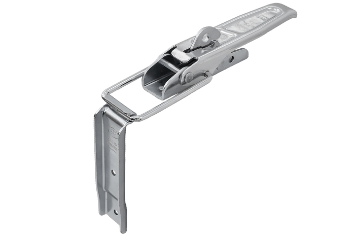 Gancio laterale con elemento di fissaggio STEELPRESS ZB-01+Z-02 per la chiusura completa del lato del rimorchio