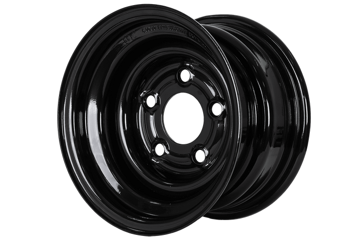 Cerchio in acciaio per rimorchio UNITRAILER nero 6Jx10"H2 5x112 ET:-4