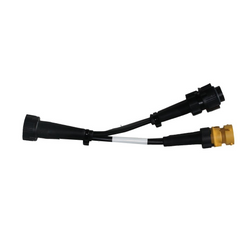 Adattatore a baionetta ASPOCK a 5 pin con derivazione per fendinebbia e luce di retromarcia da 0,1 m