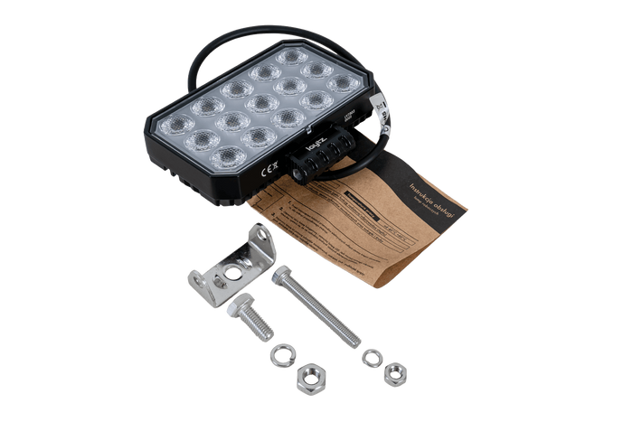 Lampada da lavoro a LED con riflettore LAYTZ LY7303, 60 LED, 6000 lm, rettangolare