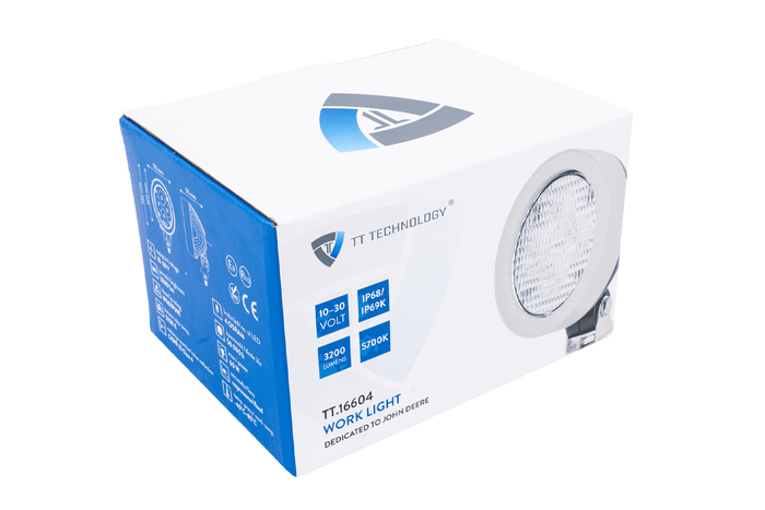 Riflettore per lampada da lavoro a LED TT Technology TT.16604 4xLED 3200lm grigio per John Deere
