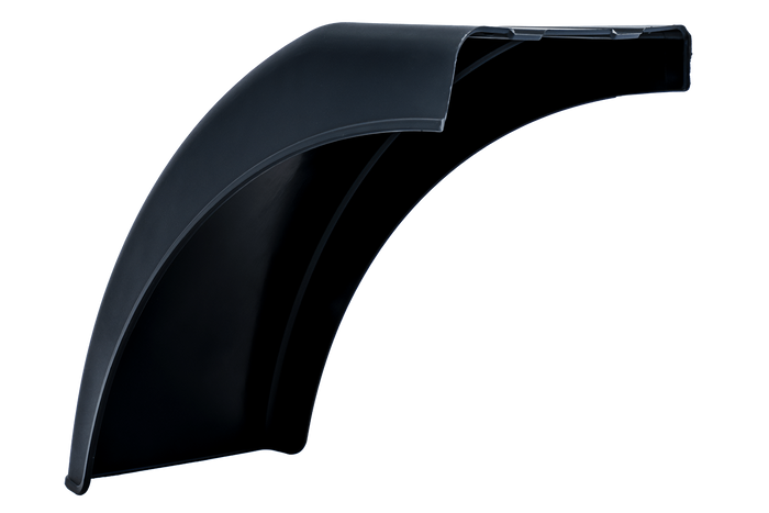 Parafango intermedio per rimorchio DOMAR DR1012201 passaruota 384/200mm destro