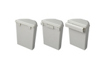 Pattumiera ProPlus 370402 con coperchio per roulotte e camper, 6 litri