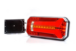 WAŚ W150DD Fanale posteriore a LED 6 funzioni universale