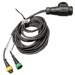 PRESA MANTES cablaggio per rimorchio per installazione elettrica 5 m 13 PIN connettore a baionetta 2x 5 PIN