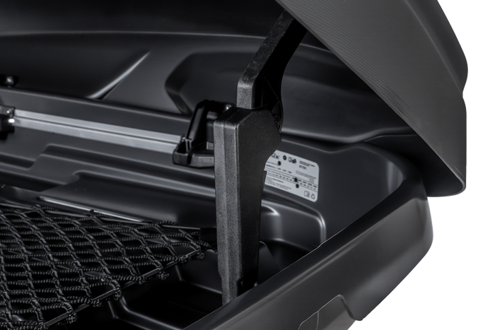 Box da tetto Inter Pack Monsun S, nero opaco