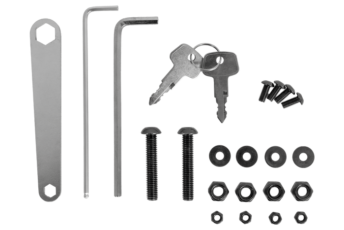 Adattatore per bici da 3/4" per piattaforma LED Velox 2/3" (nero)